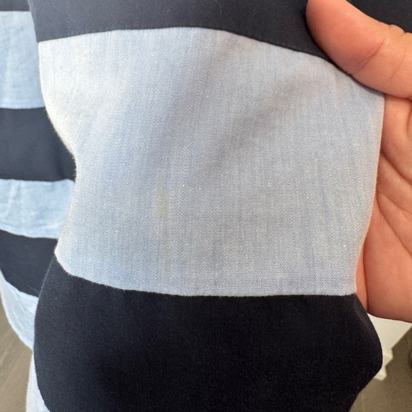 Jealous Tomato Striped Mini Dress Blue - Picture 9 of 11